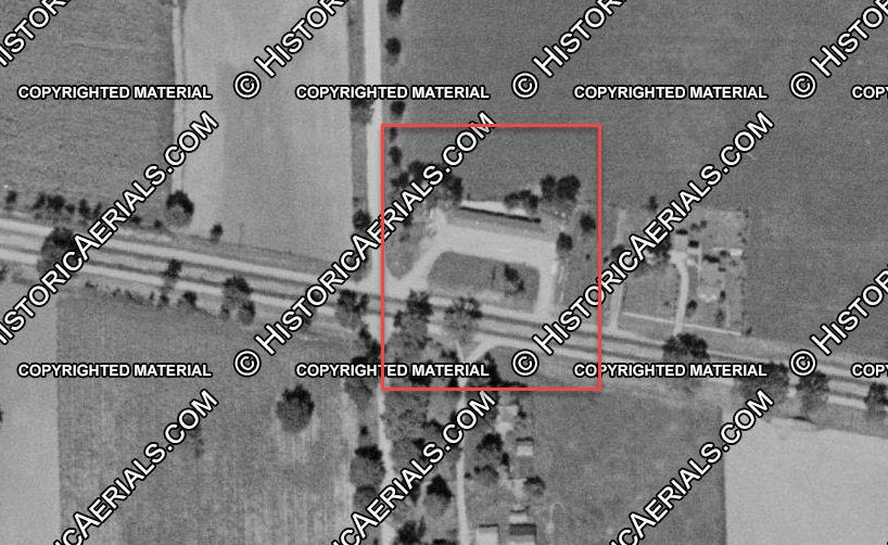 Grand Motel - 1955 Aerial (newer photo)